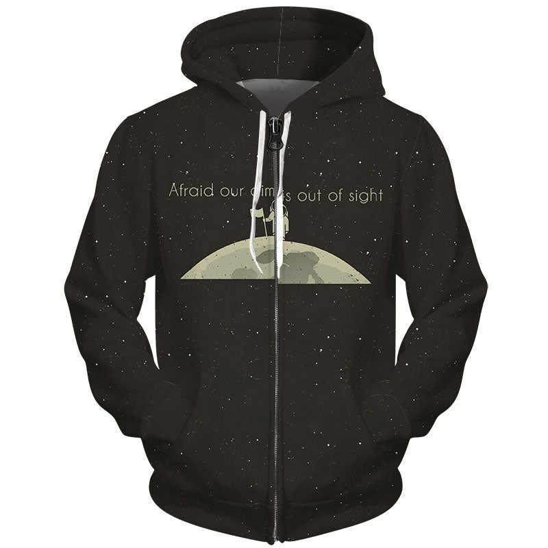 out of sight zip up