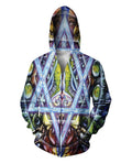 Vintage Biomimic II Zip Up Hoodie