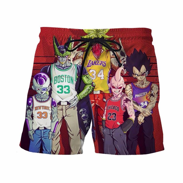 Basketball Dragon Ball Z Board Shorts