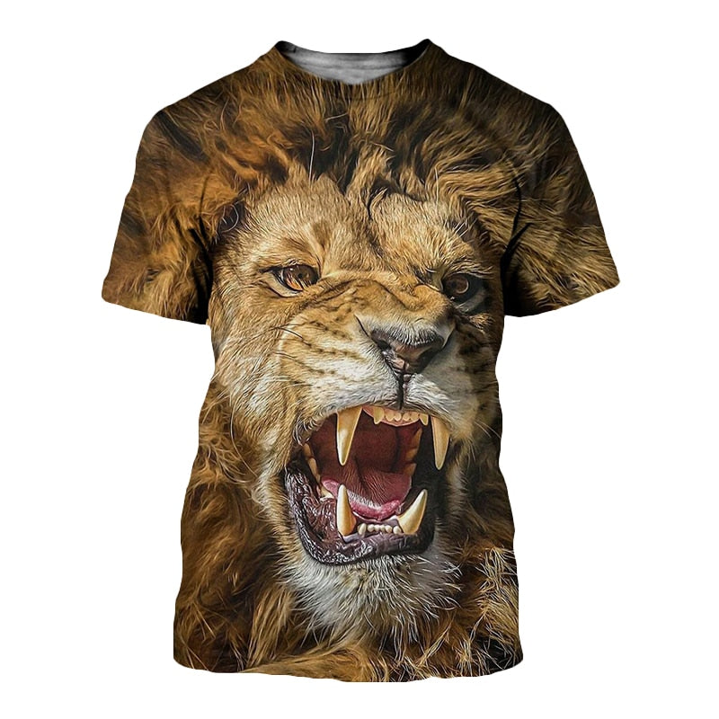 ferocious lion leo