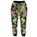 designer's floral trousers