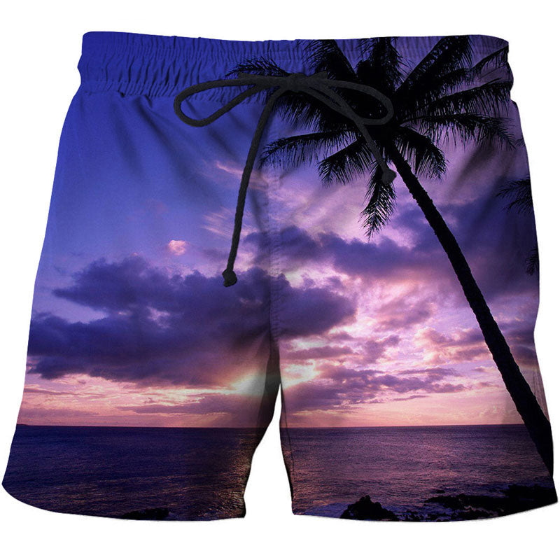 sunset in paradise