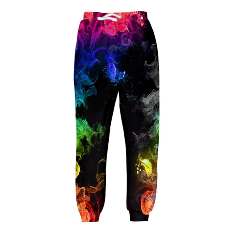 colourful smoke
