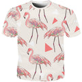 flamingos triangles