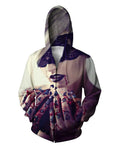 Mrs. Vampire Zip Up Hoodie