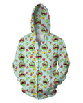 Swamp Nuts Zip Up Hoodie