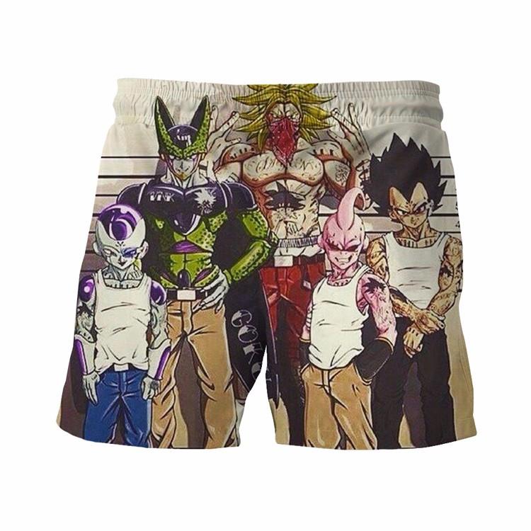 Thug Life Dragon Ball Z Board Shorts