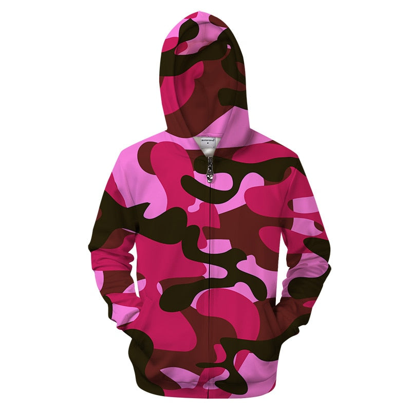 Autumn 3D Pink Camo