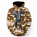 Dabbing Kakashi Khaki Hoodie