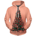 red christmas tree decorations
