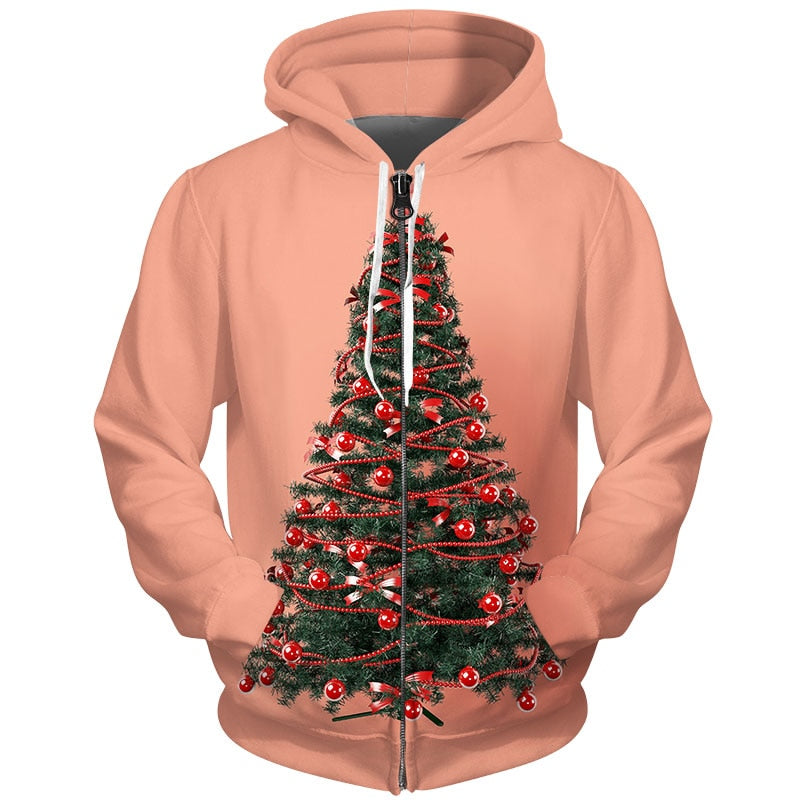 red christmas tree decorations