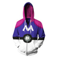 Wizard-Ball Zip Up Hoodie