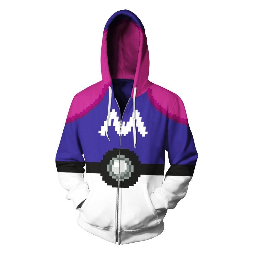 Wizard-Ball Zip Up Hoodie