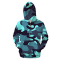 shine blue camo