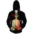 Hand Of Fate Zip Up Hoodie