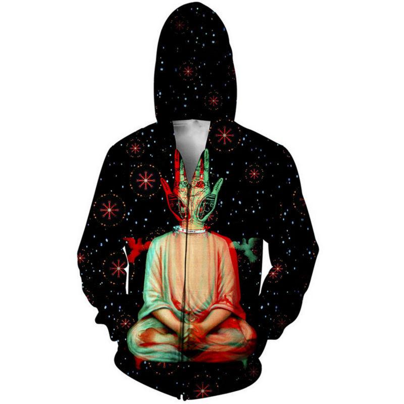 Hand Of Fate Zip Up Hoodie