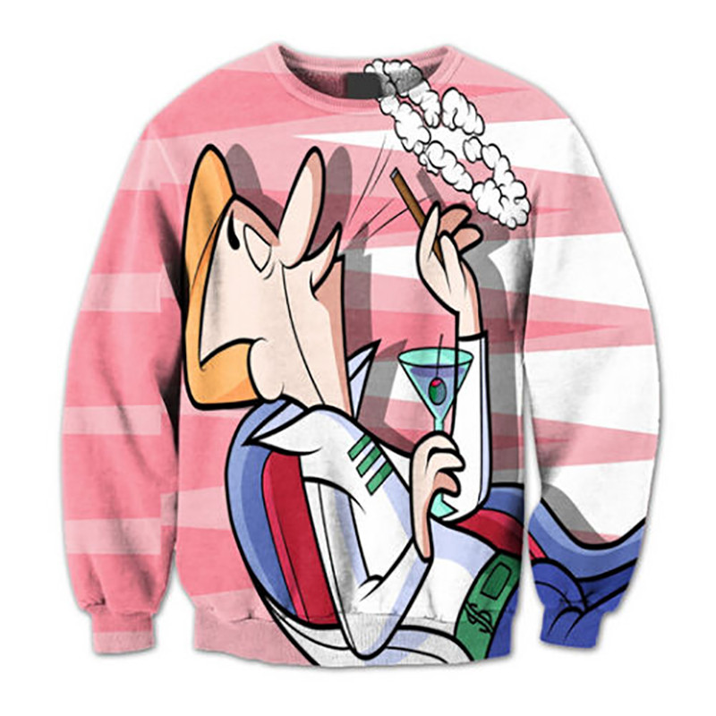 Rich George Jetson The Jetsons Pink Sweatshirt