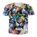 tiger art paint
