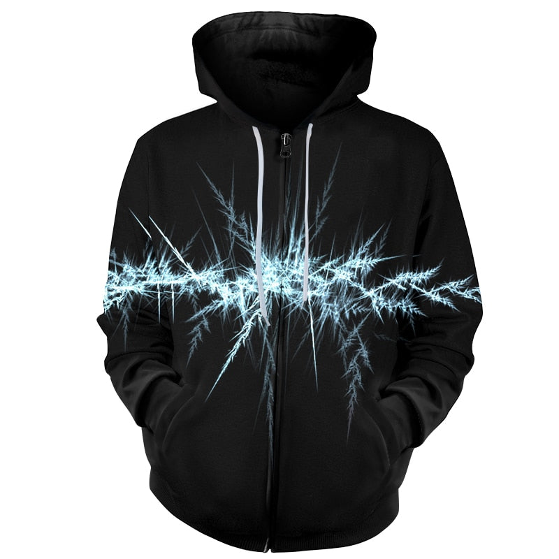 ice flakes zip up