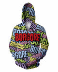 Borgore Zip Up Hoodie