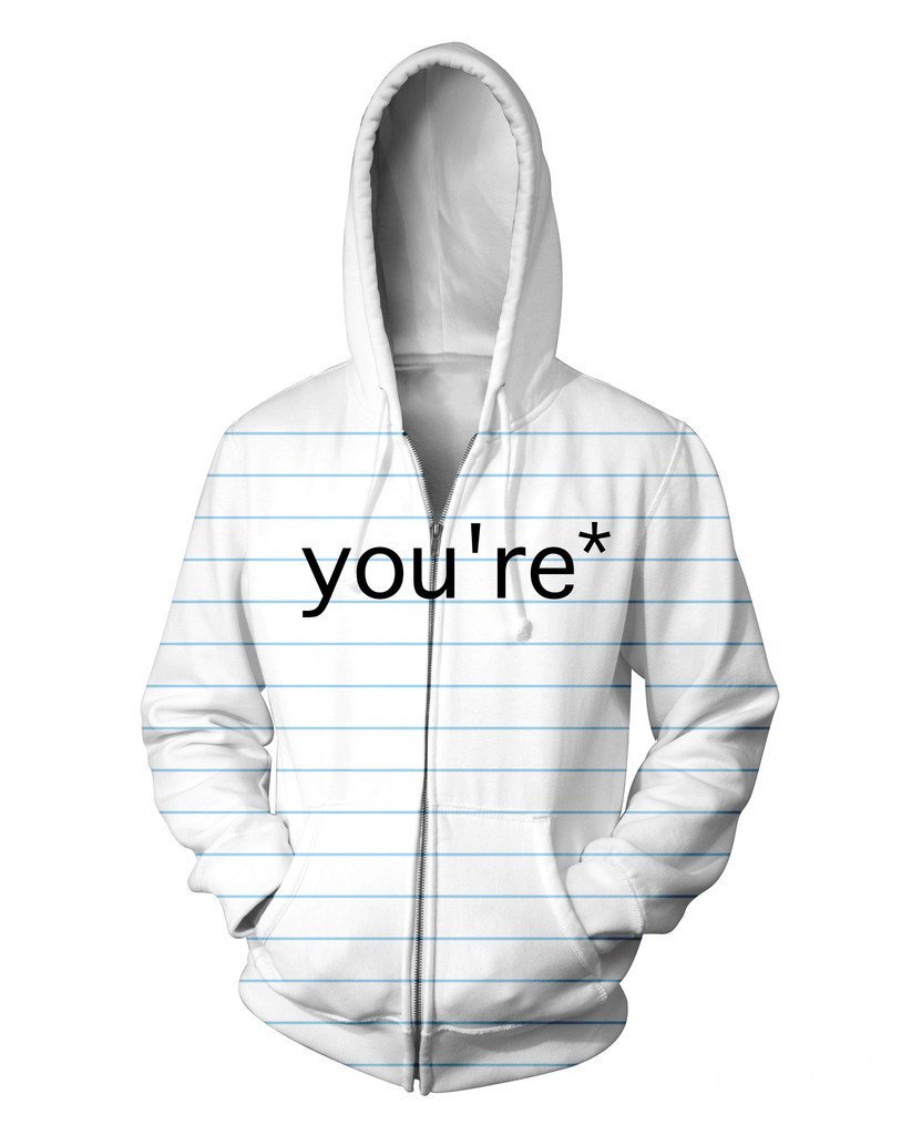 Grammer Zip Up Hoodie