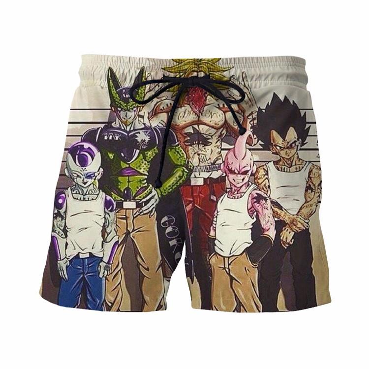 Thug Life Dragon Ball Z Board Shorts