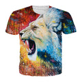 graffiti lion art