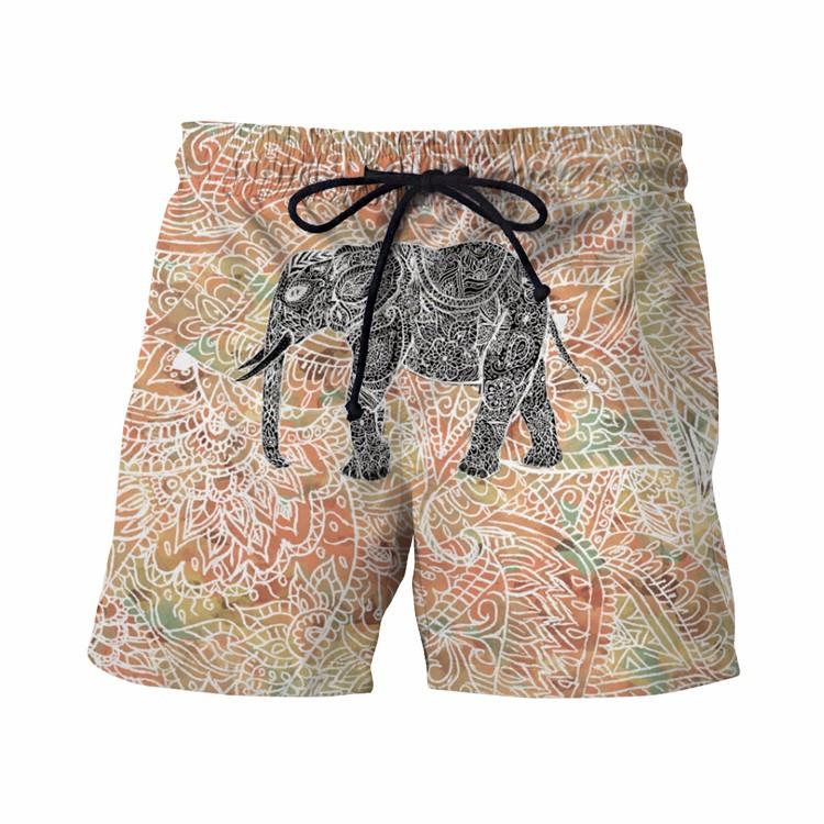 Paisley Elephant Board Shorts