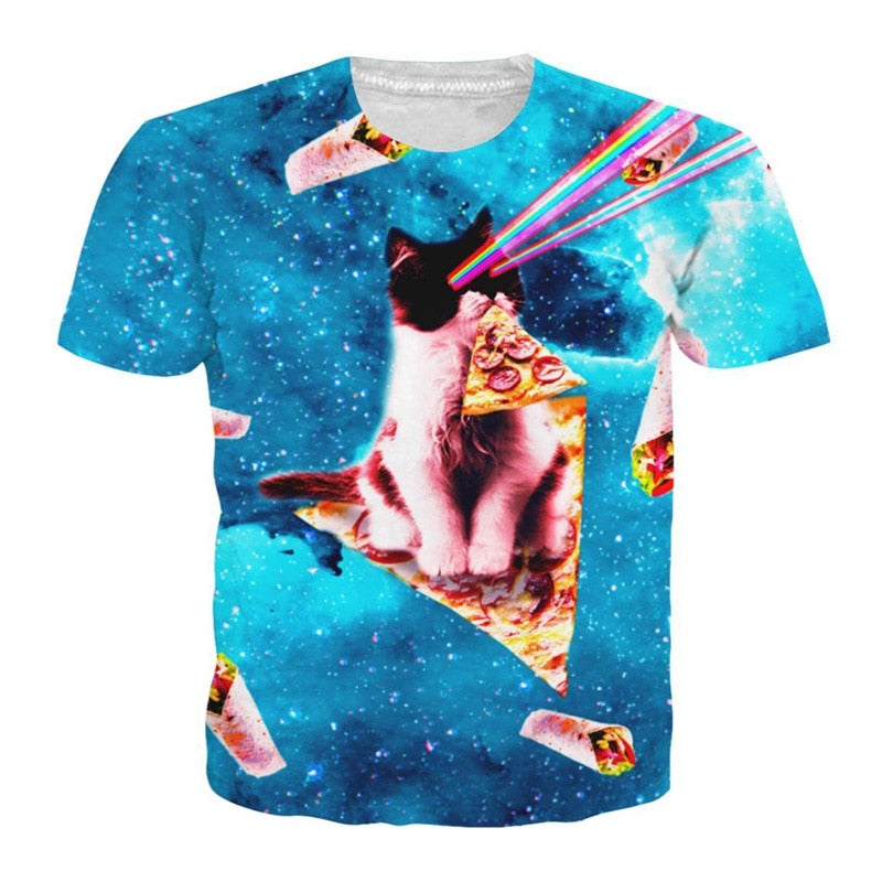 lazer pizza cat lover