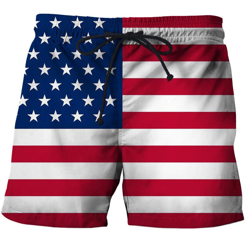 american flag shorts