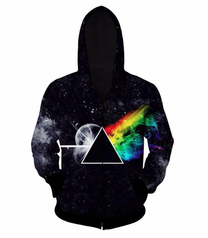The Dark Side of the Moon Zip Up Hoodie