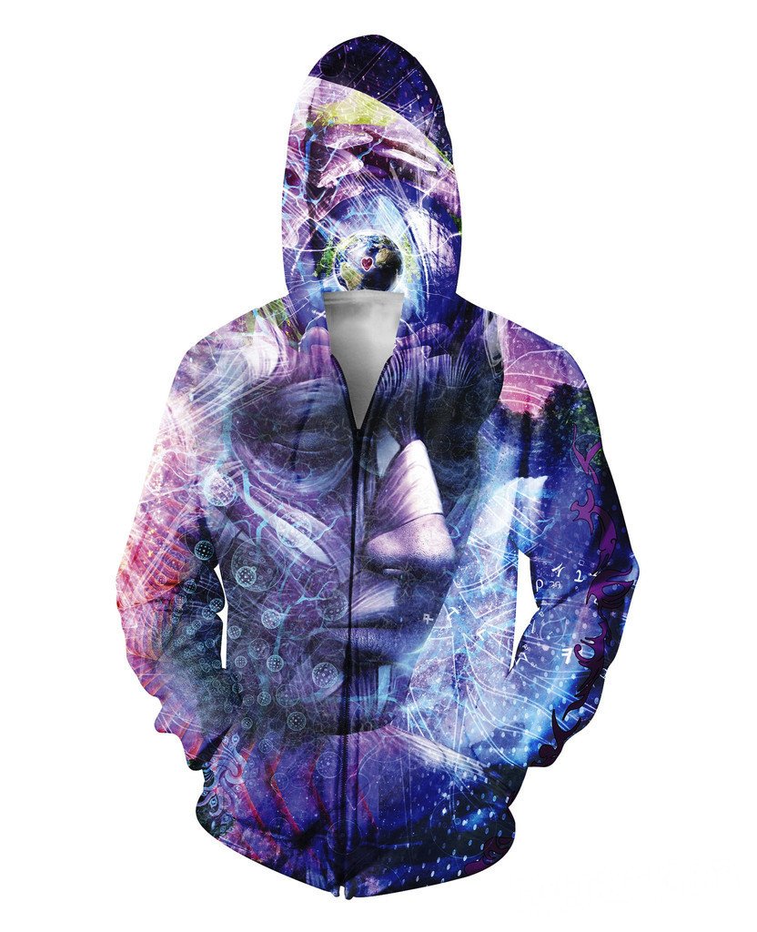 Mother Earth Zip Up Hoodie