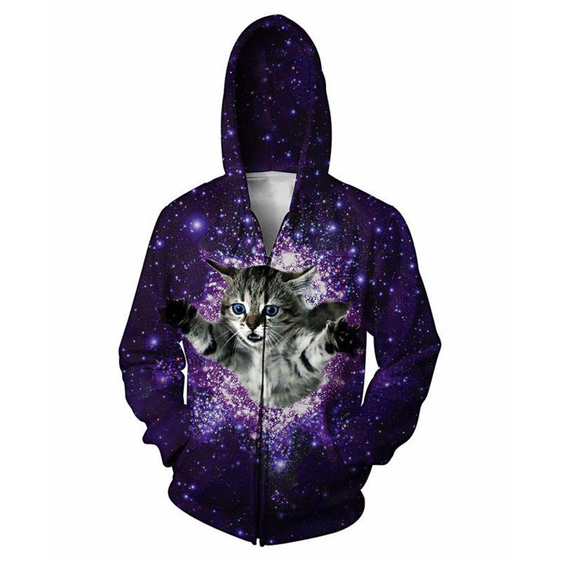 Glitter Zip Up Hoodie