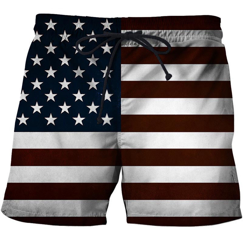 usa flag dark