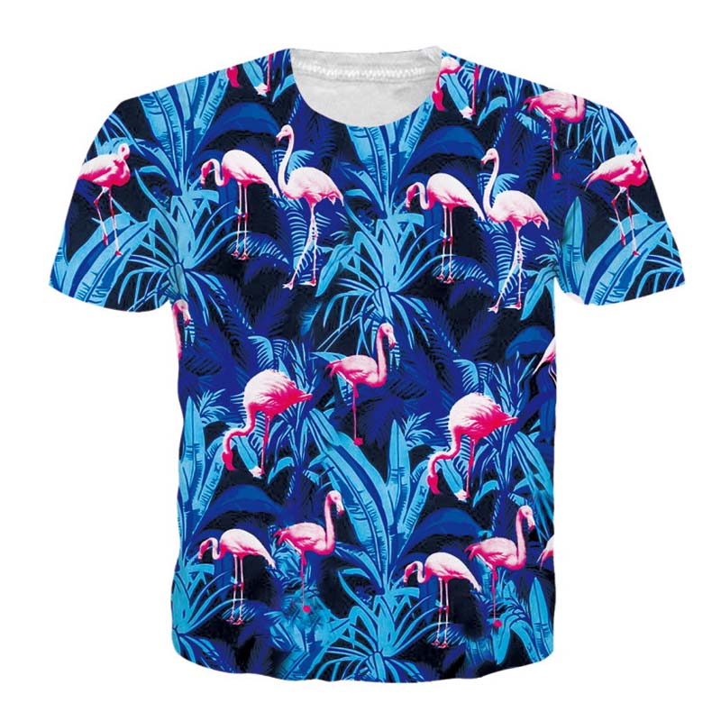 novelty flamingo tee