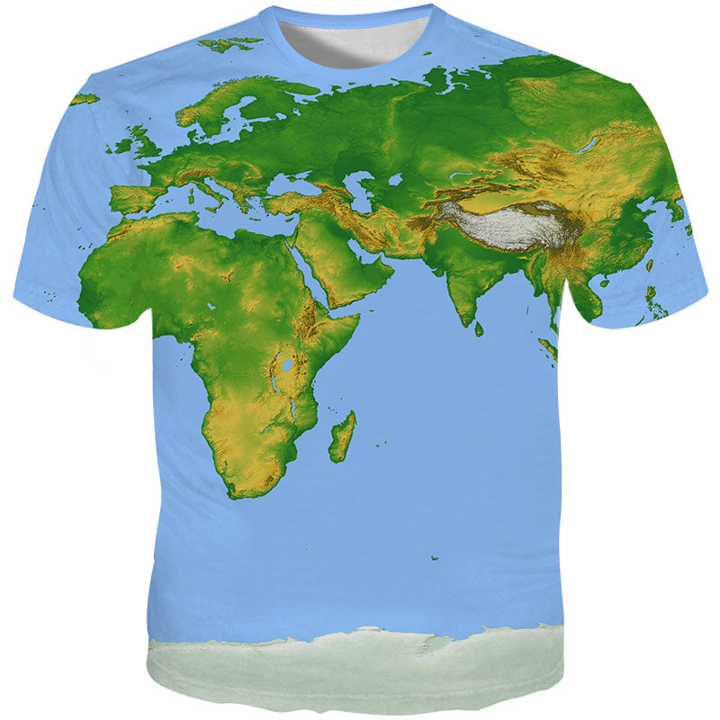 world map tee