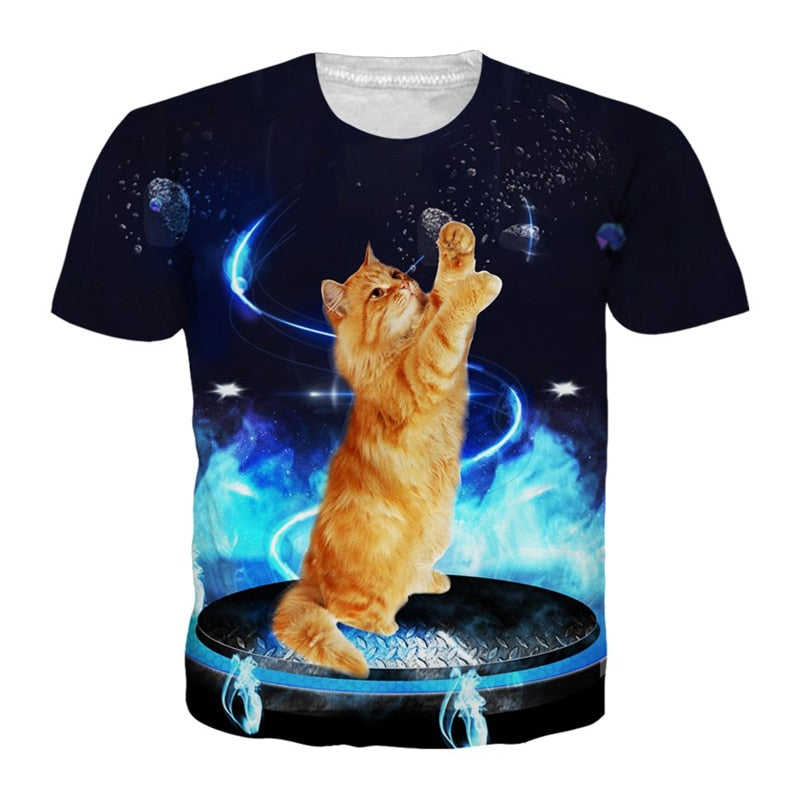 dancing space kitty