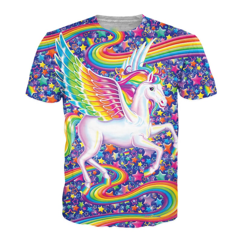 flying unicorn rainbow