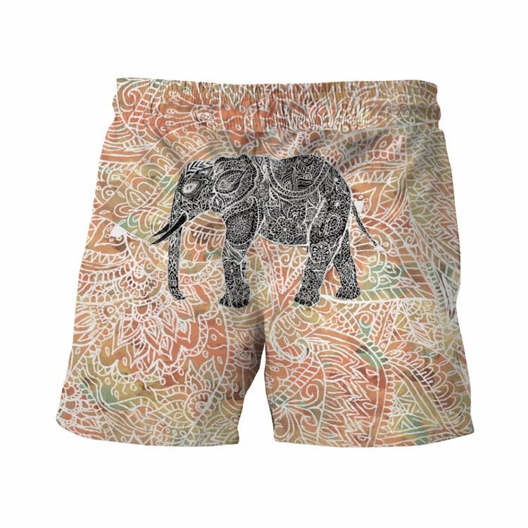 Paisley Elephant Board Shorts