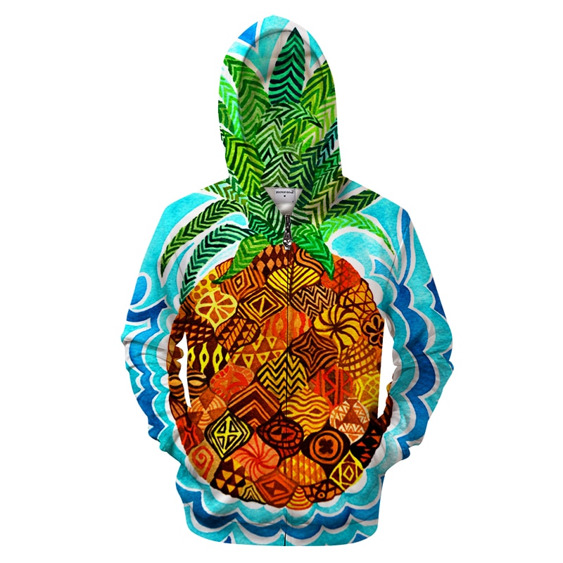 Psychedelic Pineapple By Rachel Rosenkoetter