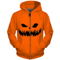 halloween party pumpkin face