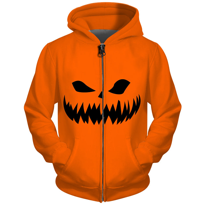 halloween party pumpkin face