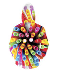 Straws Zip Up Hoodie