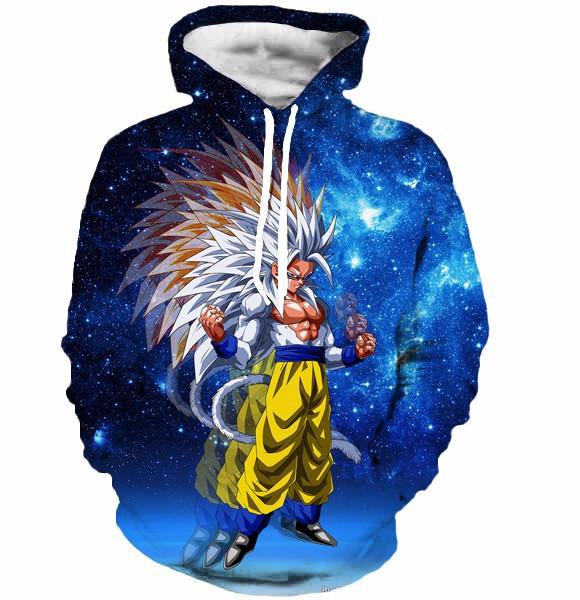 Gogeta In Space Hoodie