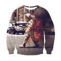 astronaut fire