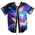 galaxies baseball tee