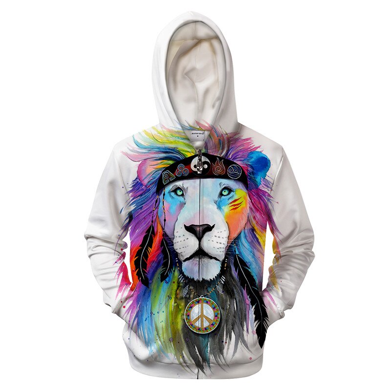 Hippy lion by Pixie cold