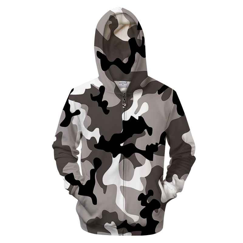 gray black camo