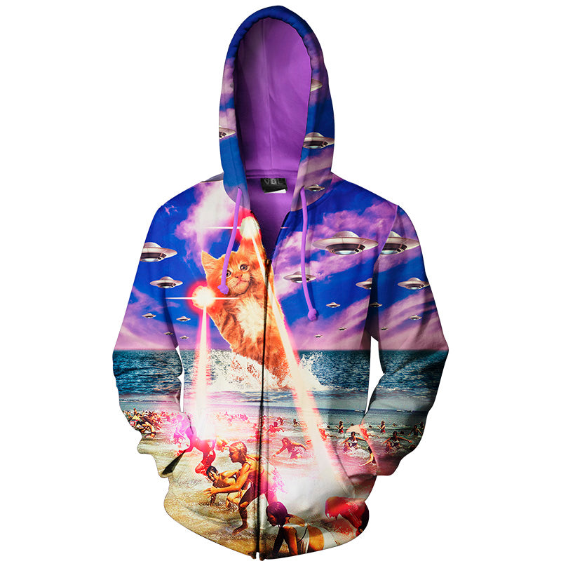 the cat no one loved zip up
