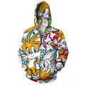 Tails Zip Up Hoodie